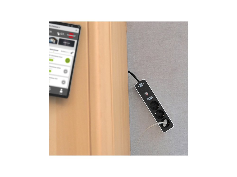 Brennenstuhl Connect Ecolor Smart Strip Wi-FI, 3-outlet, APP Control, Έξυπνο Πολύπριζο Ασφαλείας, 16Α