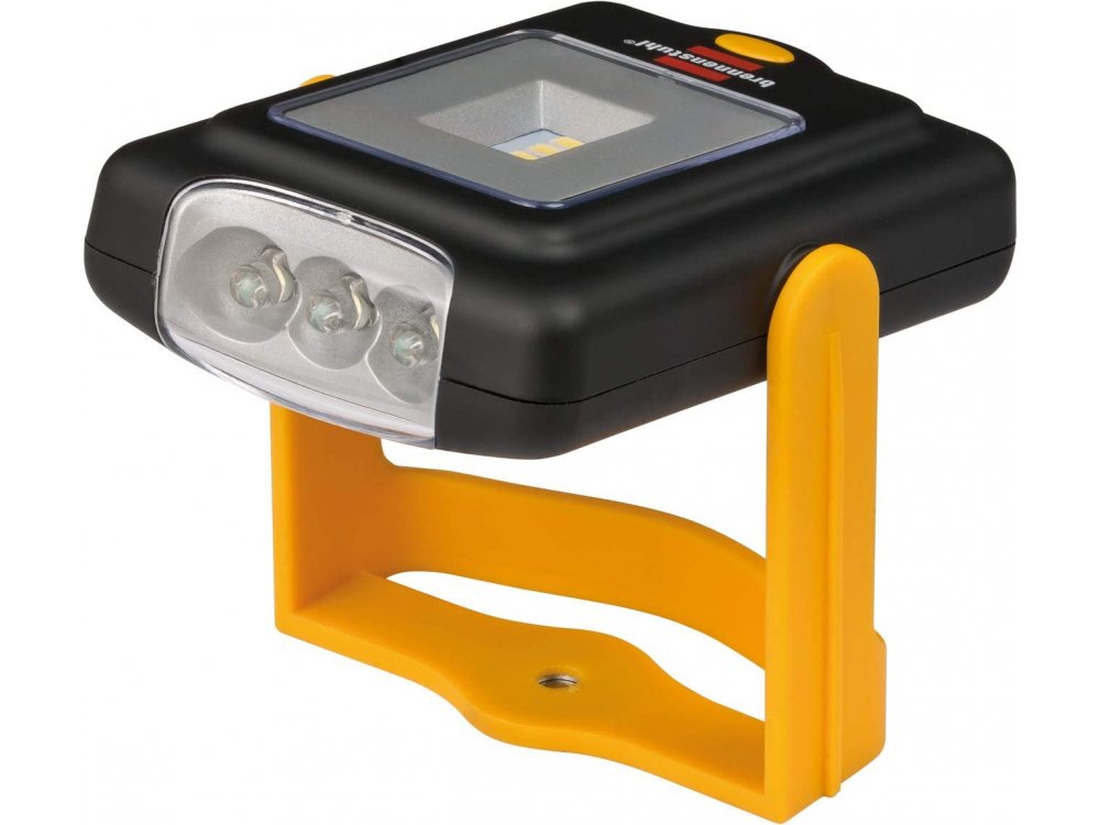 Brennenstuhl SMD LED Light Worklight, Work Lens with 4 SMD-LED: 200 lm + 3 CREE-LED: 20 lm & Hook
