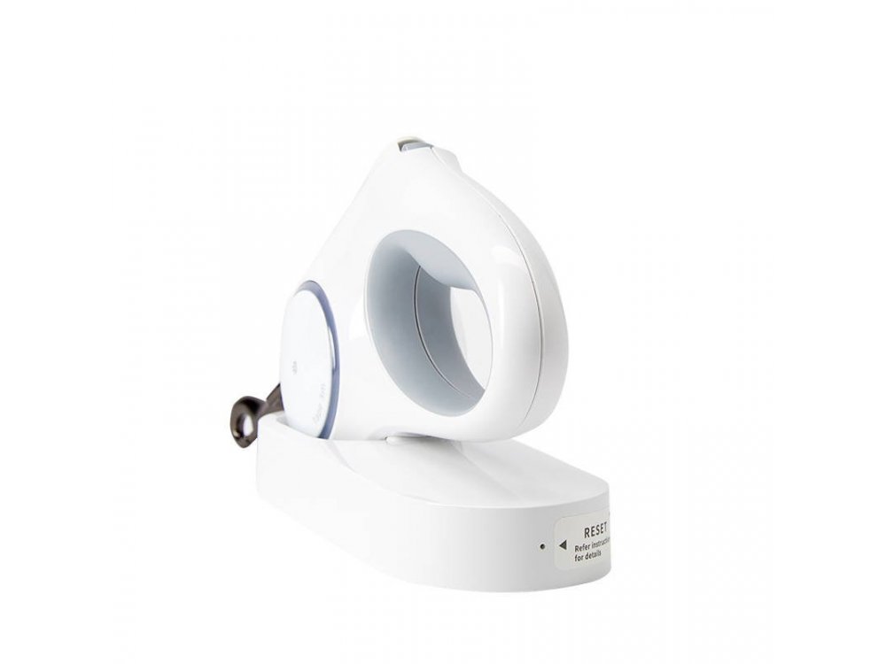 PetKit Go Shine Retractable Lead RGB LED, Illuminated Leash / Dog Guide Belt 4.5m to 30kg, White