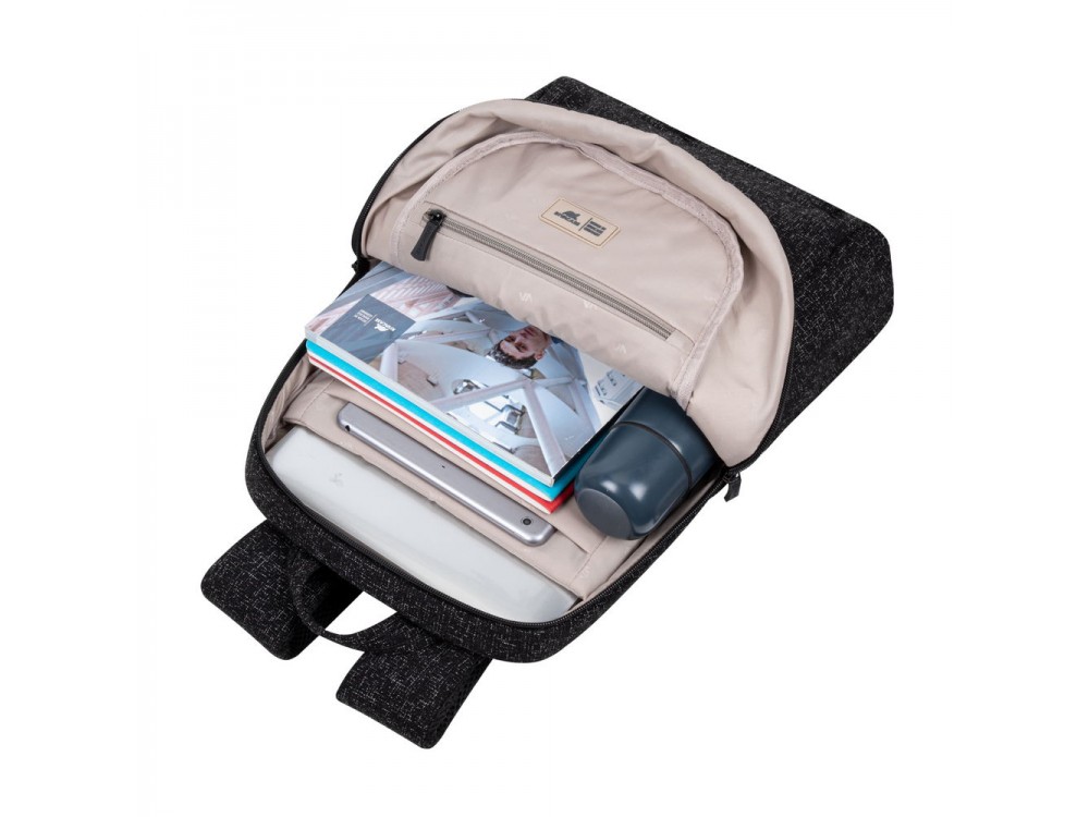 Rivacase Anvik 7923 Backpack / Τσάντα Laptop για Laptop έως 13.3", Αδιάβροχη, Μαύρη