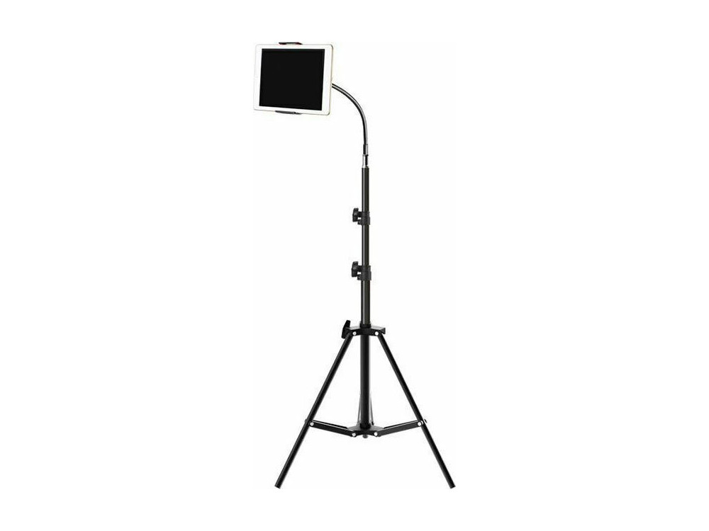 Nordic Τρίποδο Tablet / Smartphone Stand, Ρυθμιζόμενο έως 210cm, Gooseneck - MFK-018