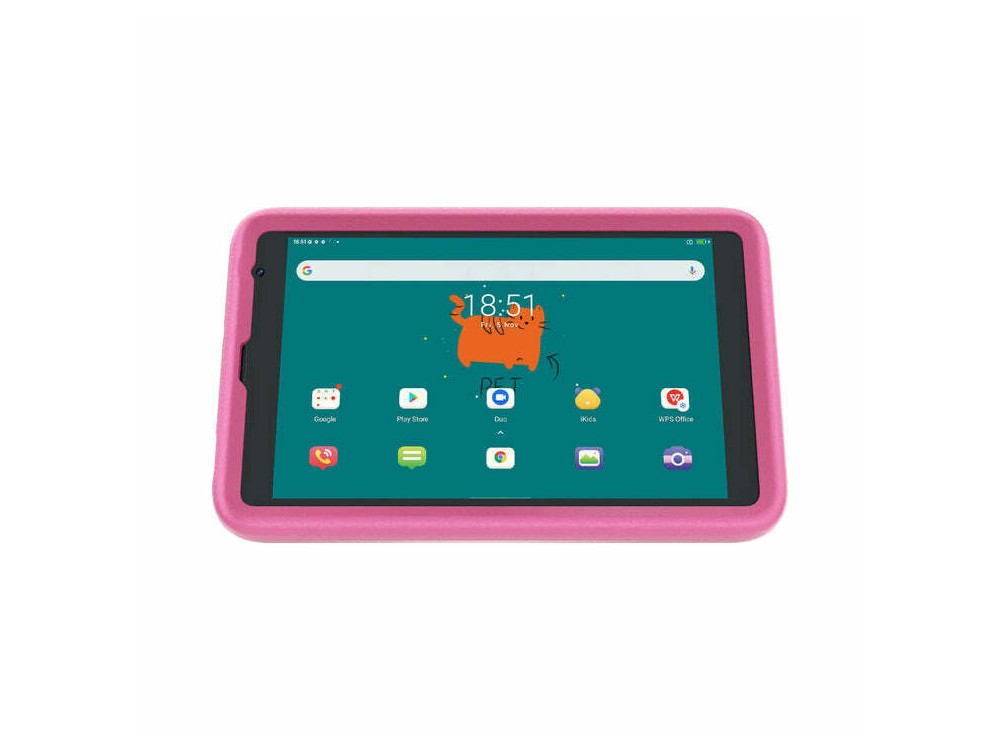 BlackView Tab 6 Kids Tablet 8", Quad Core 1.5GHz, 3GB Ram / 32GB Storage, with WiFi & 4G, Pink