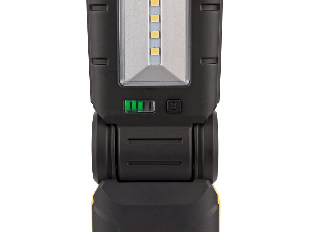 Brennenstuhl SMD LED Worklight Light, Working Flashlight with 6 SMD-LED: 280 lm + 1 SMD-LED: 70 lm, Hook + Stand