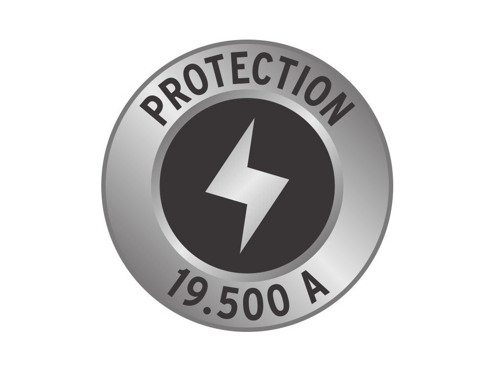 Brennenstuhl hugo! 8-outlet Surge Protection Strip, Πολύπριζο & Προστατευτικό τάσης 19.500Α με διακόπτη & 2M Καλώδιο