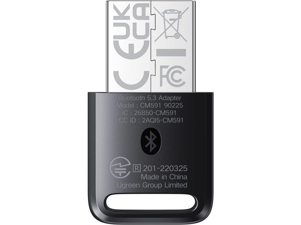 Ugreen USB 5.3 Bluetooth adapter για PC