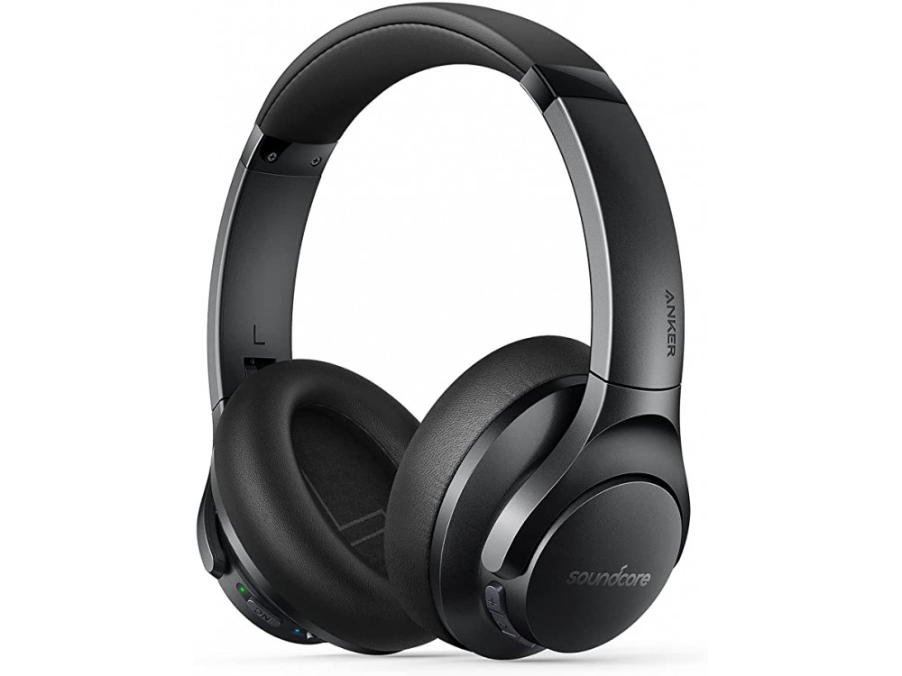 Anker Soundcore Life Q20+ Bluetooth Headphones with Active noise cancellation, Hi-Res Audio & Soundcore App, Black