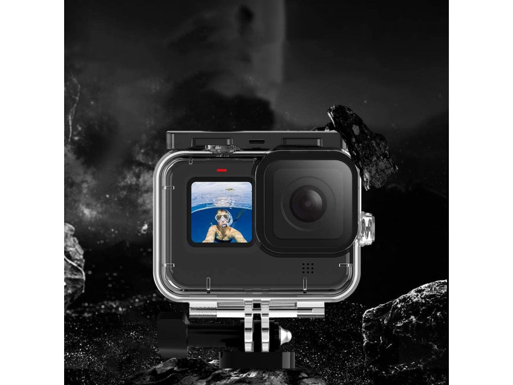 Tech-Protect GoPro Hero 9 / 10 Waterproof Case/Θήκη Αδιάβροχη για Action Camera GoPro, Διάφανη