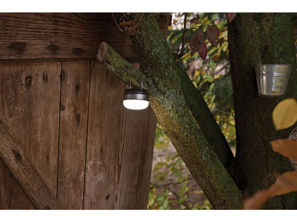 Brennenstuhl OLI 0200 LED Outdoor Light, Flashlight / Outdoor Lighting & Camping with Magnet & 2 Hooks