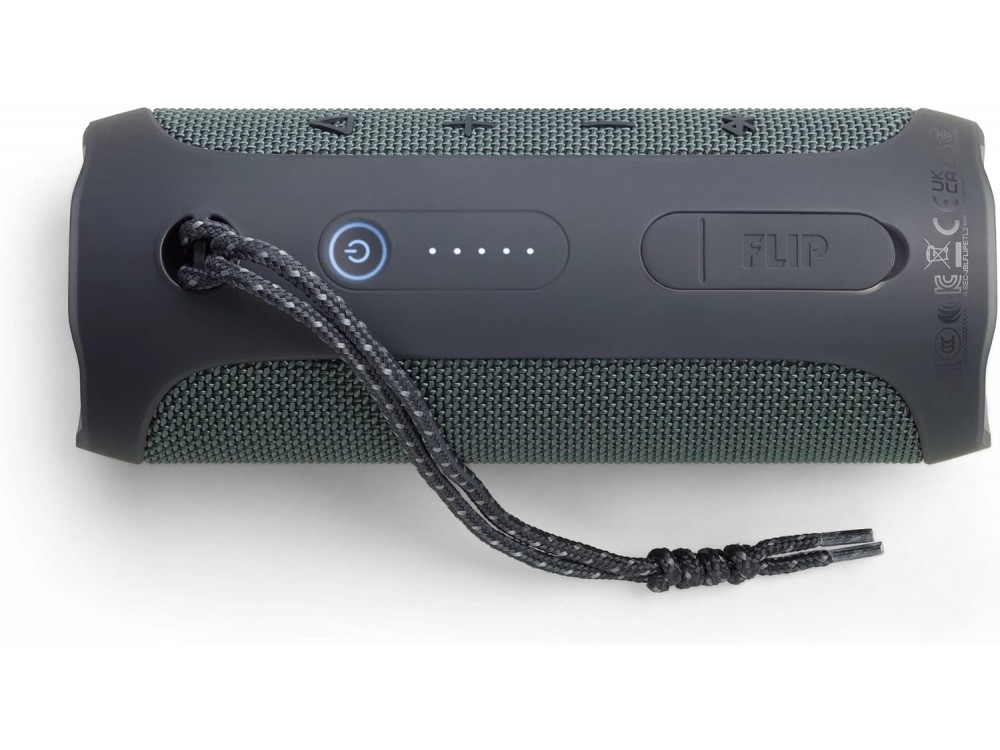 JBL Flip Essential 2, Αδιάβροχο Ηχείο Bluetooth 20W RMS, με Διάρκεια Μπαταρίας Έως 10 Ώρες, Black