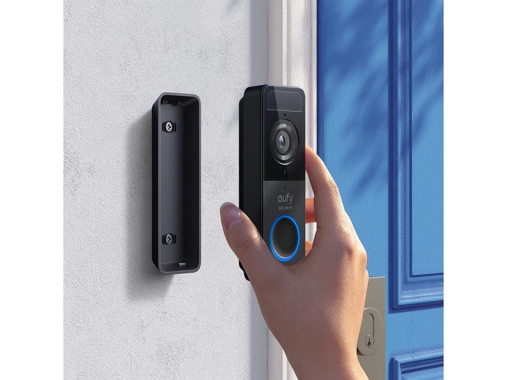 Anker Eufy Video Doorbell Set με Chime, Wireless Smart Θυροτηλεόραση με Κουδούνι, Human detection 2-Way Audio & App - E8220311