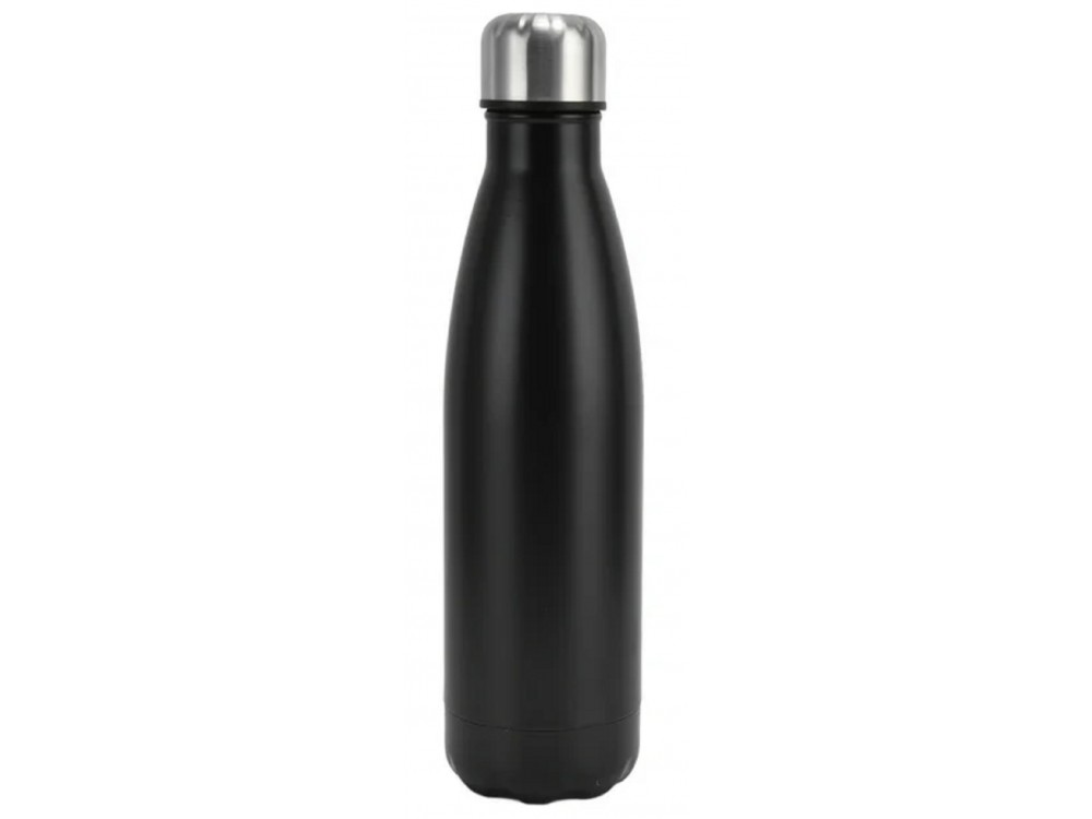 AJ Stainless Steel Water Bottle Double Walled & BPA Free, Θερμός Ανοξείδωτο, 1000ml, Black
