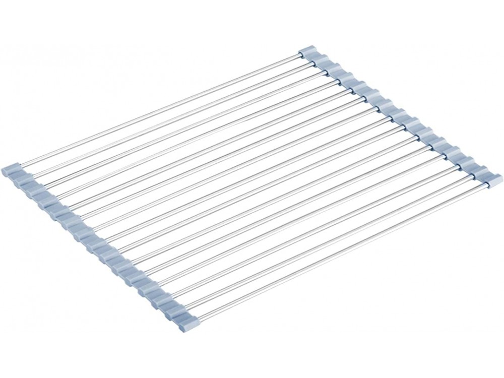 AJ Roll Up Dish Drying Rack, Αναδιπλούμενος Στεγνωτήρας Πιάτων για Νεροχύτη Κουζίνας