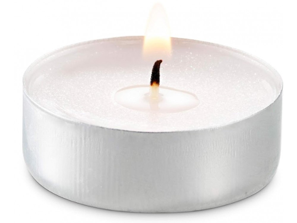 AJ Candles set of 45pcs unscented, White