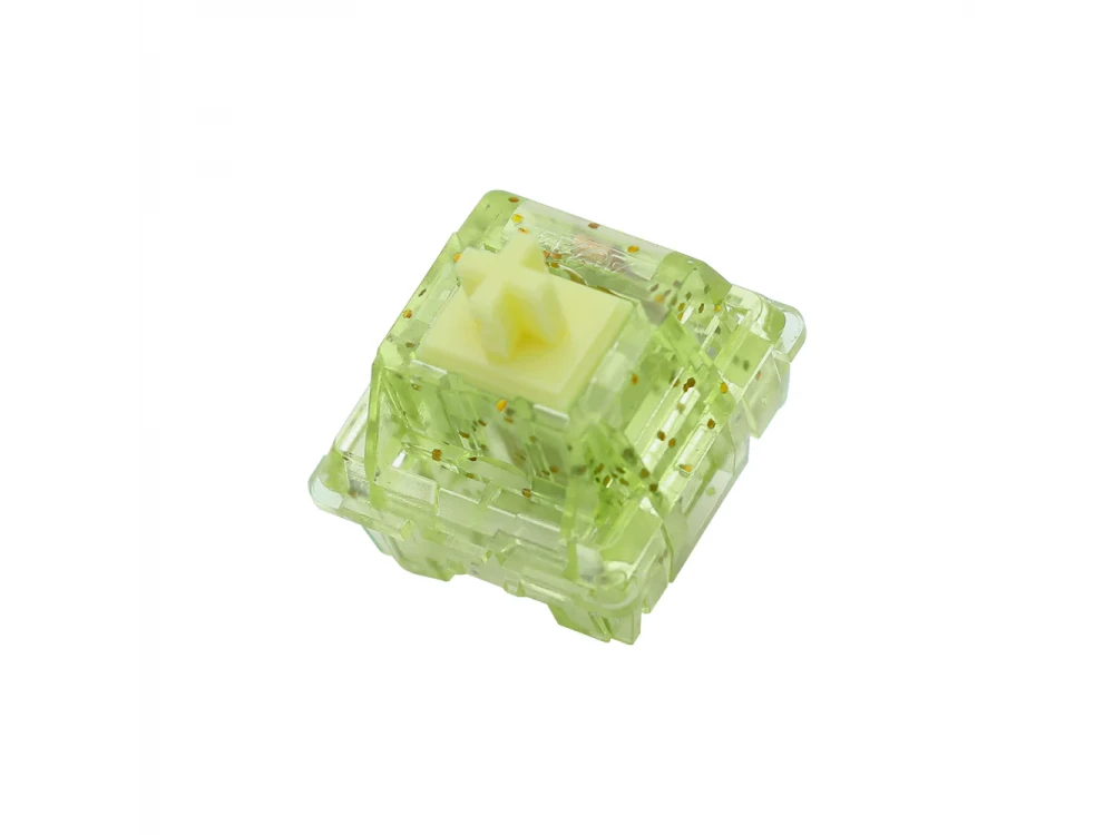 Ajazz Diced Fruit Kiwi Switch Set for Keyboard, Ανταλλακτικοί Διακόπτες Tactile για Μηχανικό Πληκτρολόγιο, Σετ των 45+1 Τμχ