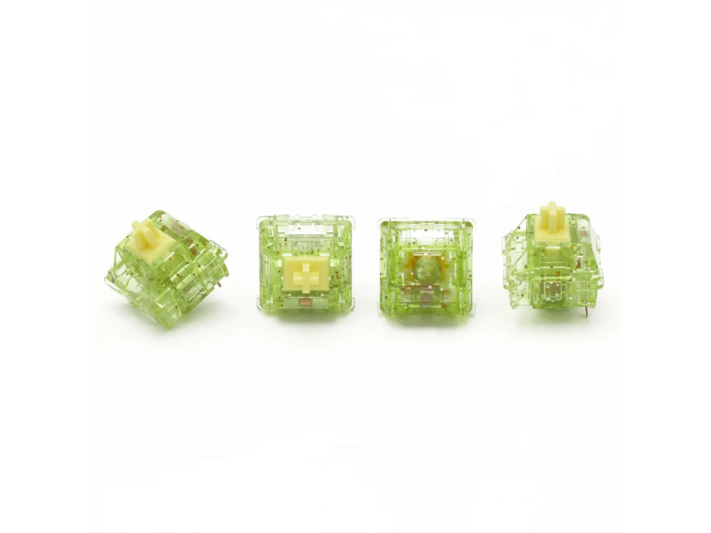 Ajazz Diced Fruit Kiwi Switch Set for Keyboard, Ανταλλακτικοί Διακόπτες Tactile για Μηχανικό Πληκτρολόγιο, Σετ των 45+1 Τμχ