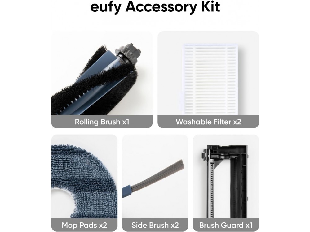 Anker Eufy Omni C20 Spare Parts Set, Πλήρες Ανταλλακτικό Κιτ για Ρομποτικές Σκούπες Eufy Omni C20