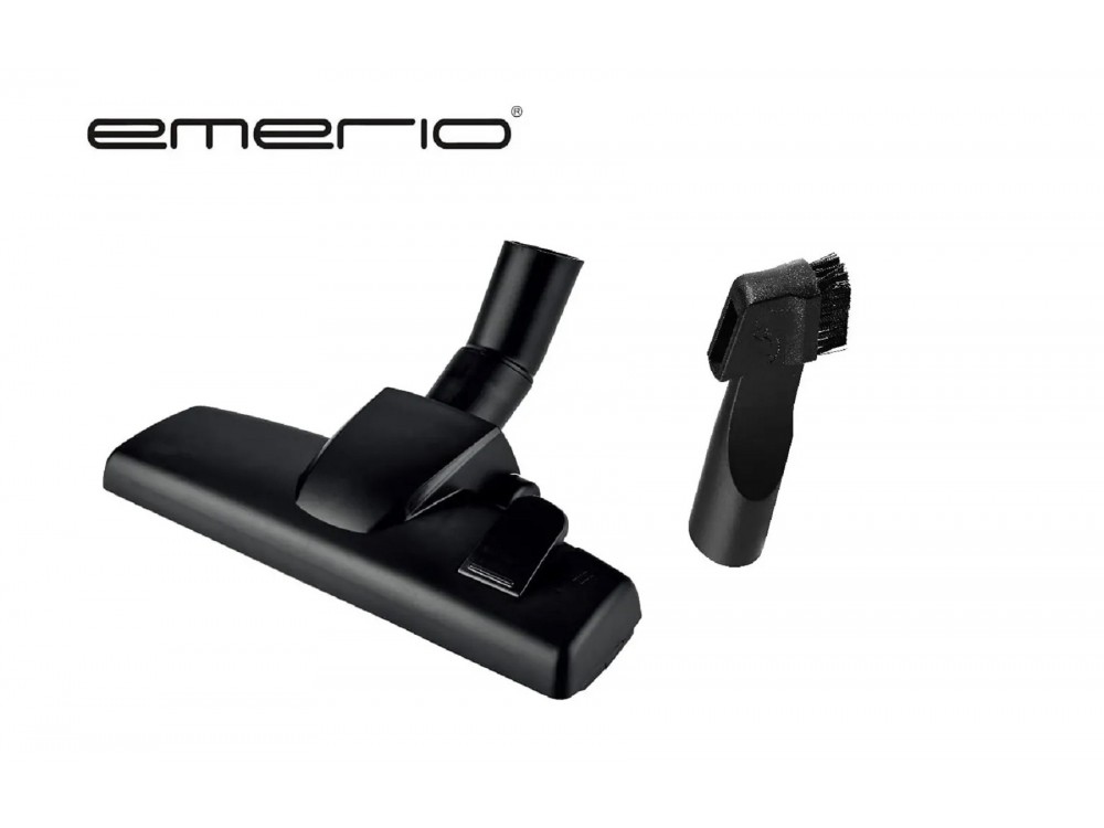 Emerio Eco Cyclone Vacuum Cleaner, Ηλεκτρική Σκούπα 900W χωρίς Σακούλα, με Φίλτρο HEPA & Κάδο 2L, Black / Blue