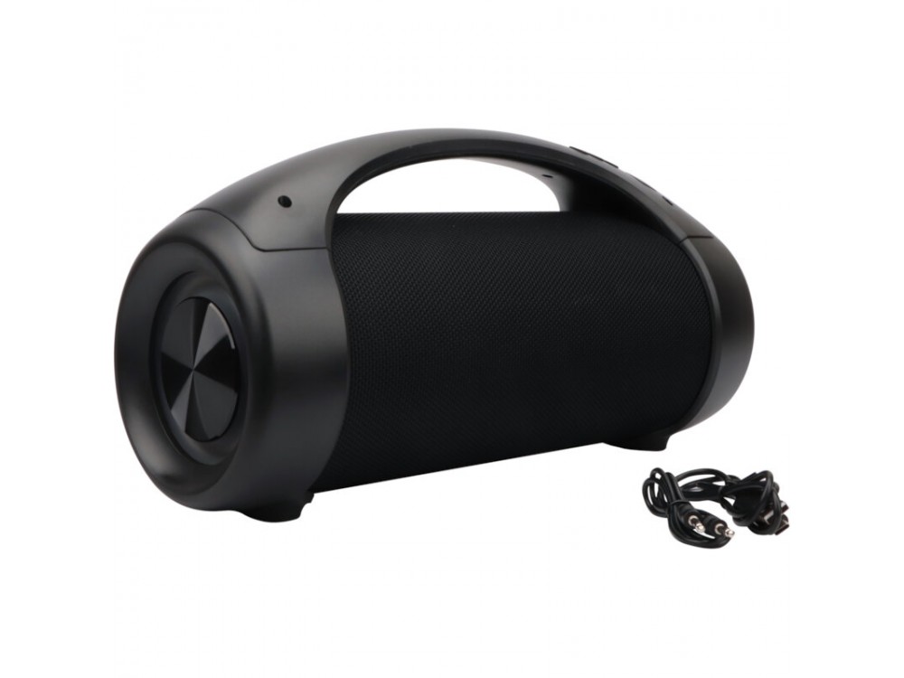 Akai ABTS-55 Portable Bluetooth Speaker 50W with RGB LED, FM Radio, USB port, Micro SD & Input Aux, Function TWS & Handsfree, Black