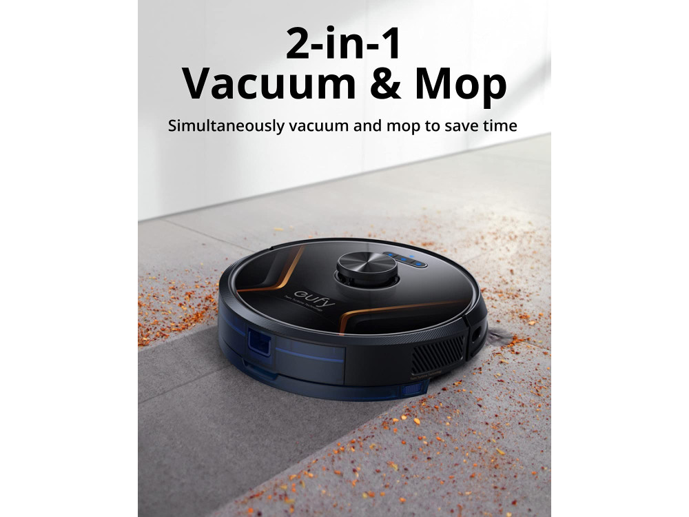 Anker Eufy RoboVac X8 Hybrid Smart Robot Vacuum / Mopping Cleaner με Λειτουργία Σφουγγαρίσματος, 4000Pa & iPath Navi - T2261G11