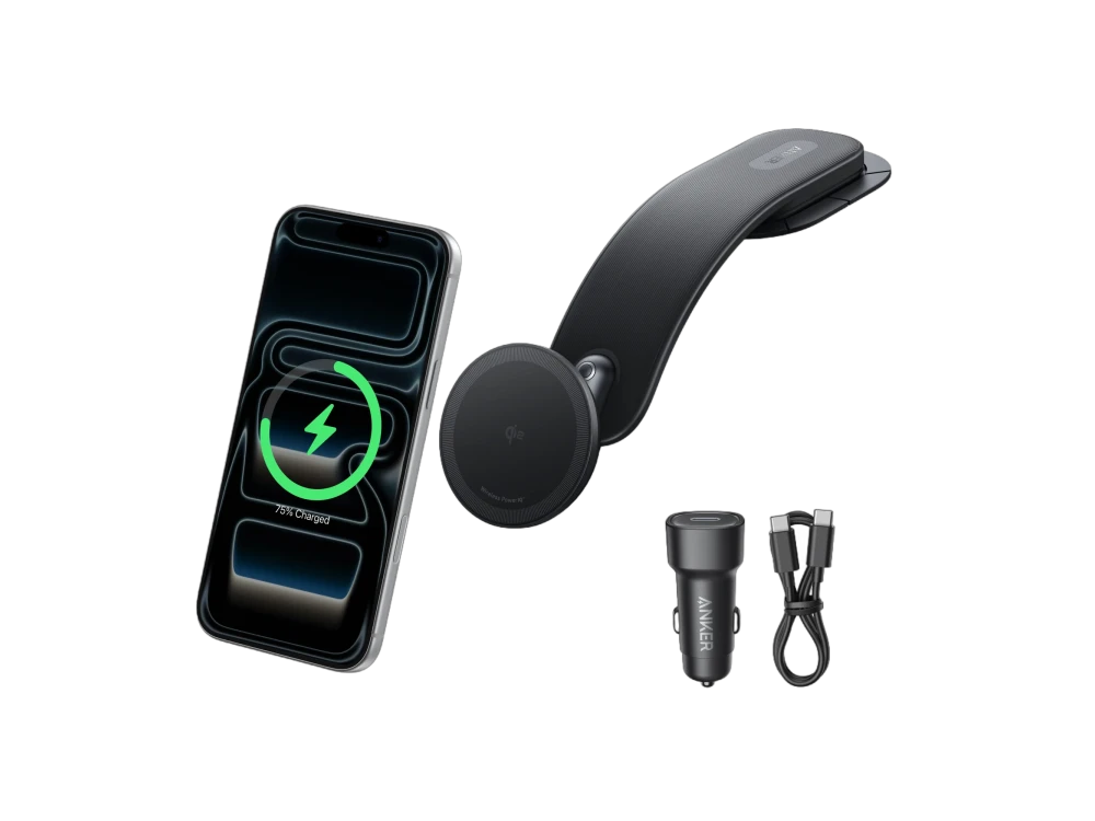 Anker Nano Wireless Car Charger 15W, MagGo set with Car Charger