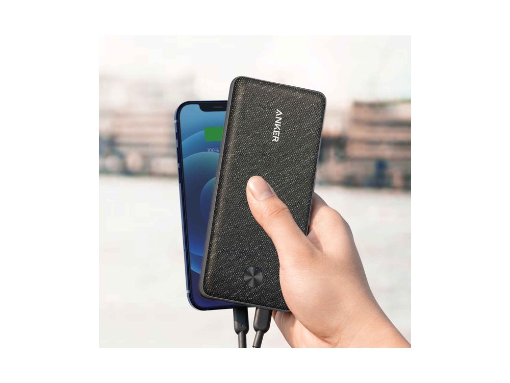 Anker PowerCore III Sense 20K PD USB-C Power Bank 20.000mAh Power Delivery - A1365G11, Μαύρο