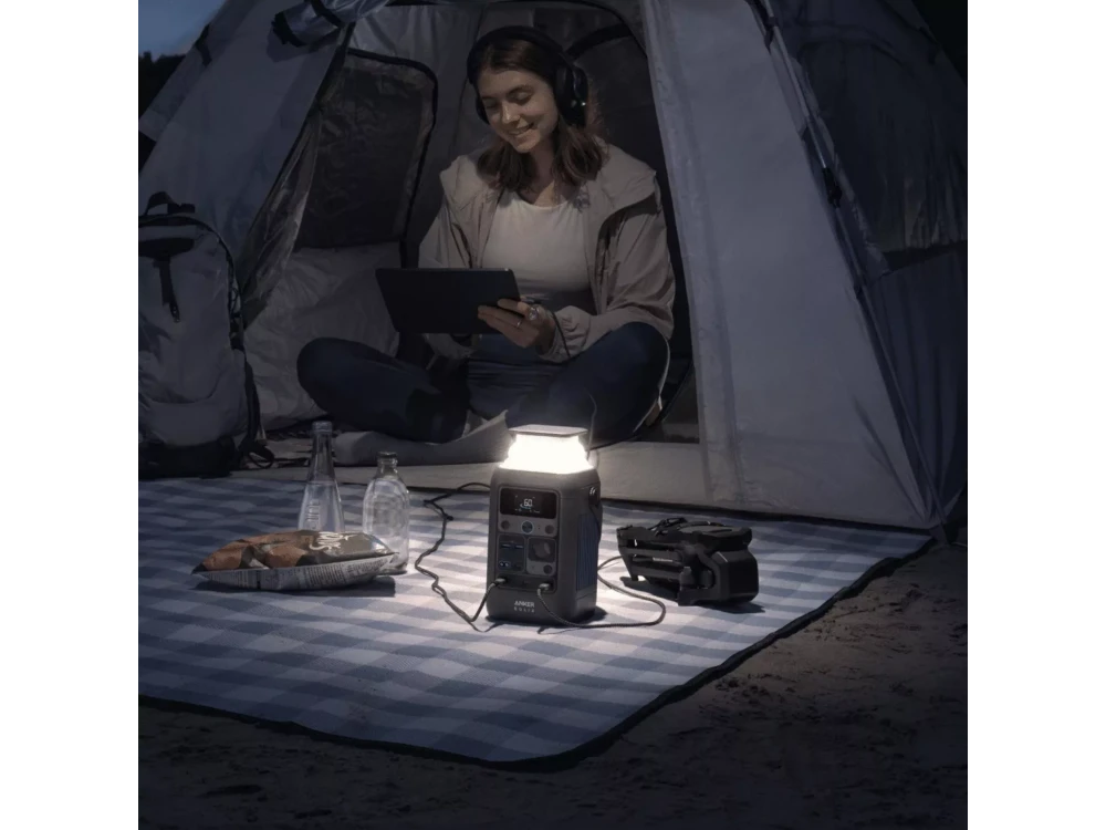 Anker Solix C300X DC Portable Power Station, 90,000 mAh, 288 Wh, 140W USB-C PD