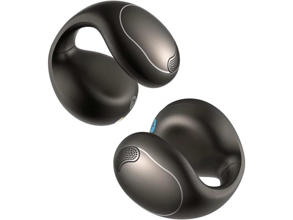 Anker Soundcore C40i Bluetooth 5.4 Ακουστικά Open-Ear Αδιάβροχα & Διάρκεια Μπαταρίας έως 21 Ώρες, Dark Gray