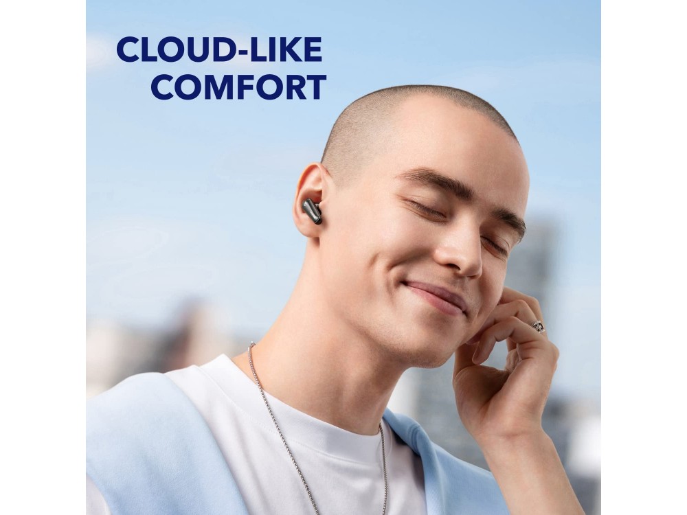 Anker Soundcore Liberty 4 ANC Bluetooth TWS Headphones with ACAA 3.0, Hi-Res Premium Sound & Spatial Audio, Black
