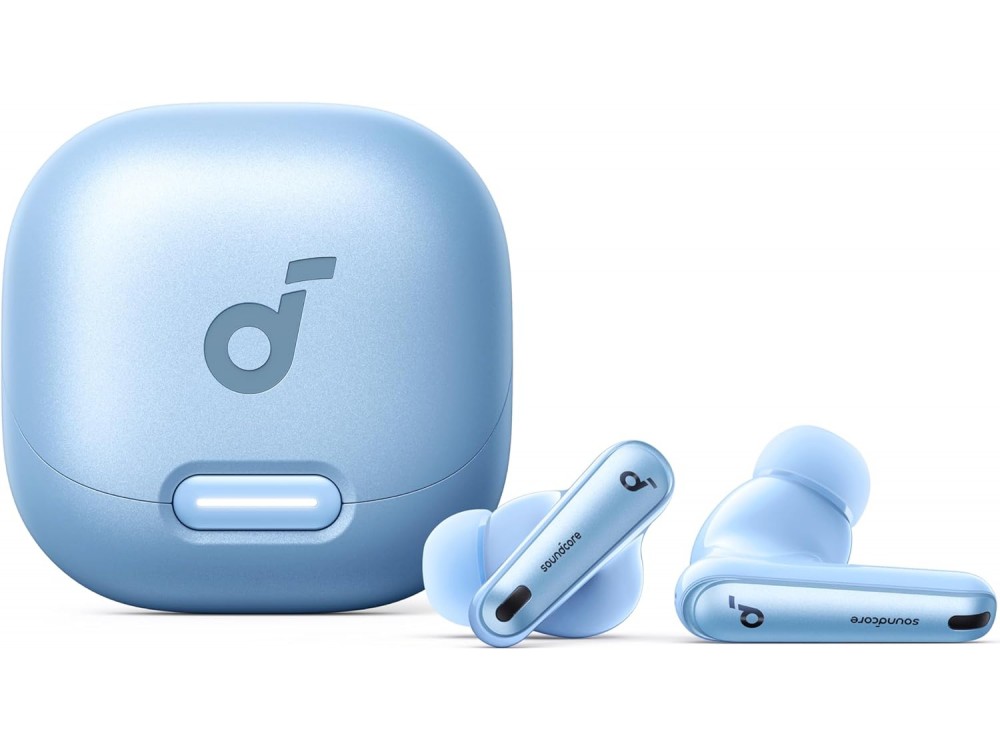 Anker Soundcore Liberty 4 NC Bluetooth Ακουστικά TWS με LDAC, Hi-Res Premium Sound & Wireless Charging, Light Blue