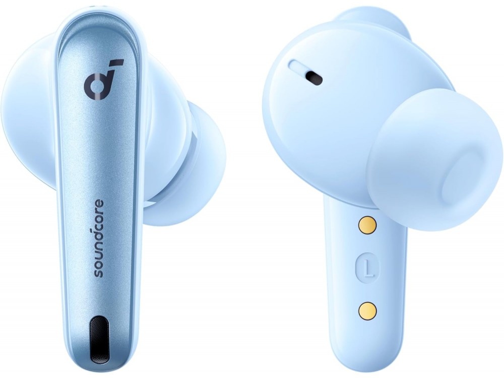 Anker Soundcore Liberty 4 NC Bluetooth Ακουστικά TWS με LDAC, Hi-Res Premium Sound & Wireless Charging, Light Blue