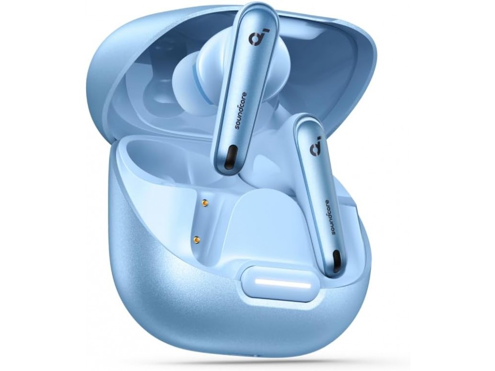 Anker Soundcore Liberty 4 NC Bluetooth Ακουστικά TWS με LDAC, Hi-Res Premium Sound & Wireless Charging, Light Blue