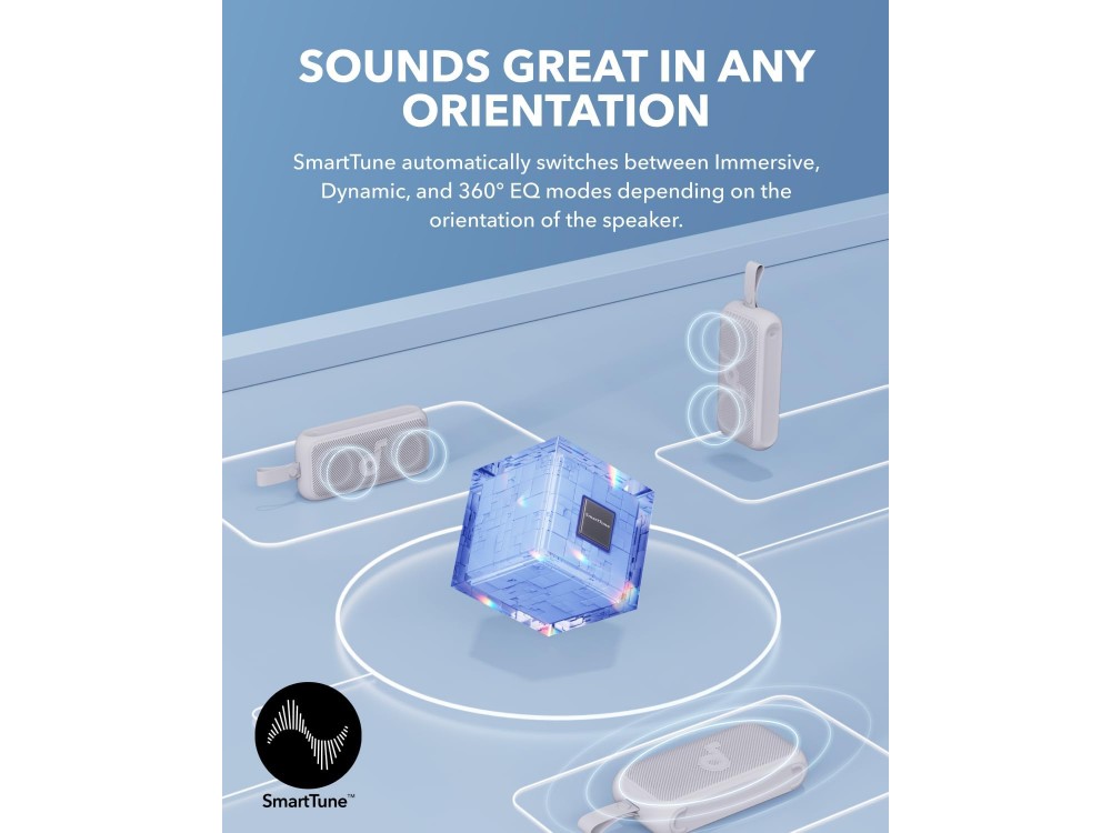 Anker Soundcore Motion 300, Φορητό Bluetooth Ηχείο 30W με App & Hi-Res Audio, IPX7, Black