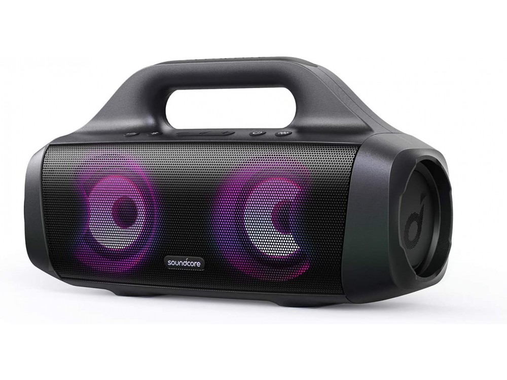 Anker Soundcore Select Pro, Portable Bluetooth Speaker 30W with RGB LED, IPX7 with 16H Playtime, Black - OPEN PACKAGE