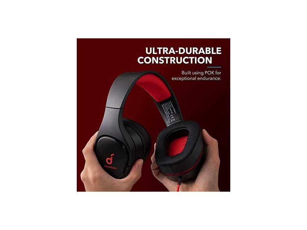Anker Soundcore Strike 1 Gaming Headset Noise Isolating Mic, Cooling Gel-Infused Cushions (PC / PS4 / Xbox / Mac) - A3811011