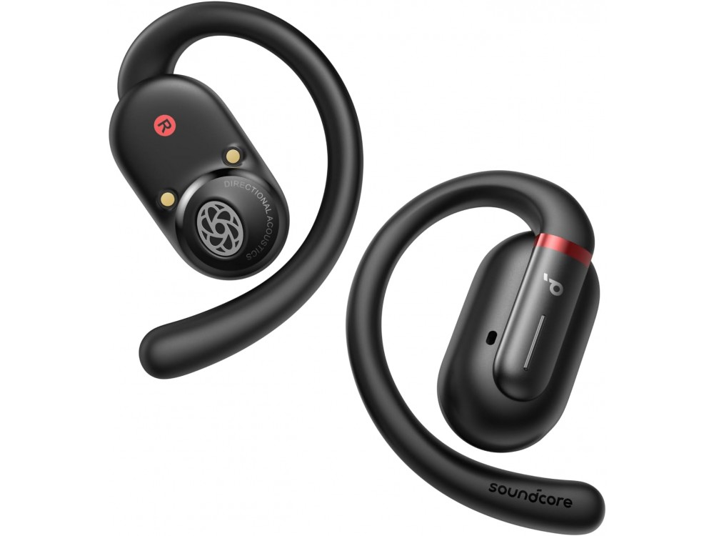 Anker Soundcore V30i Bluetooth 5.3 Sweatproof Open-Ear Headphones & Up to 12 Hours Battery Life, Black