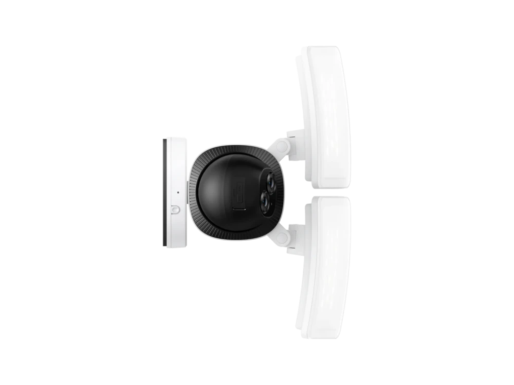 Anker eufy Security Floodlight Camera E340, 360° IP Camera 3K με 2 Φακούς & 2 Φωτιστικά, 2000-Lumen, 2-Way Audio, Human AI