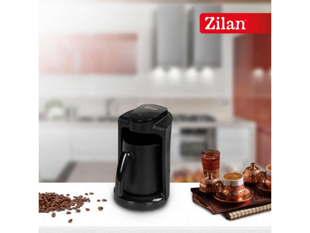 Zilan ZLN1284 Greek Coffee Maker with 250ml Capacity, Black