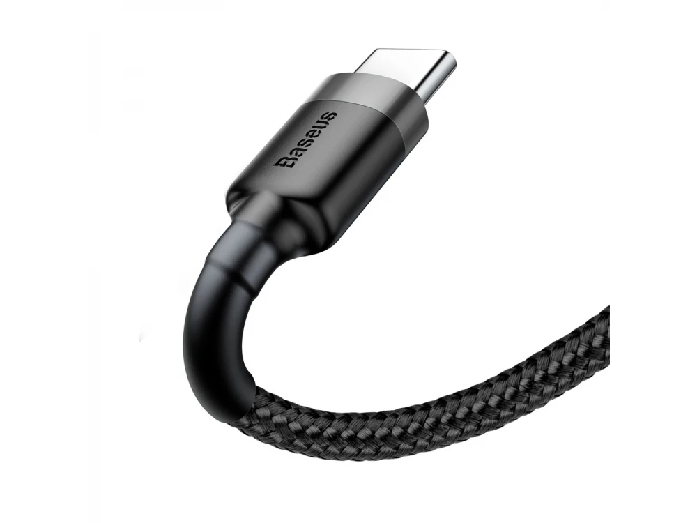 Baseus Cafule USB-C Cable 0.5m with Nylon Weave, Black