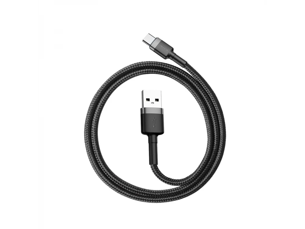 Baseus Cafule USB-C Cable 0.5m with Nylon Weave, Black