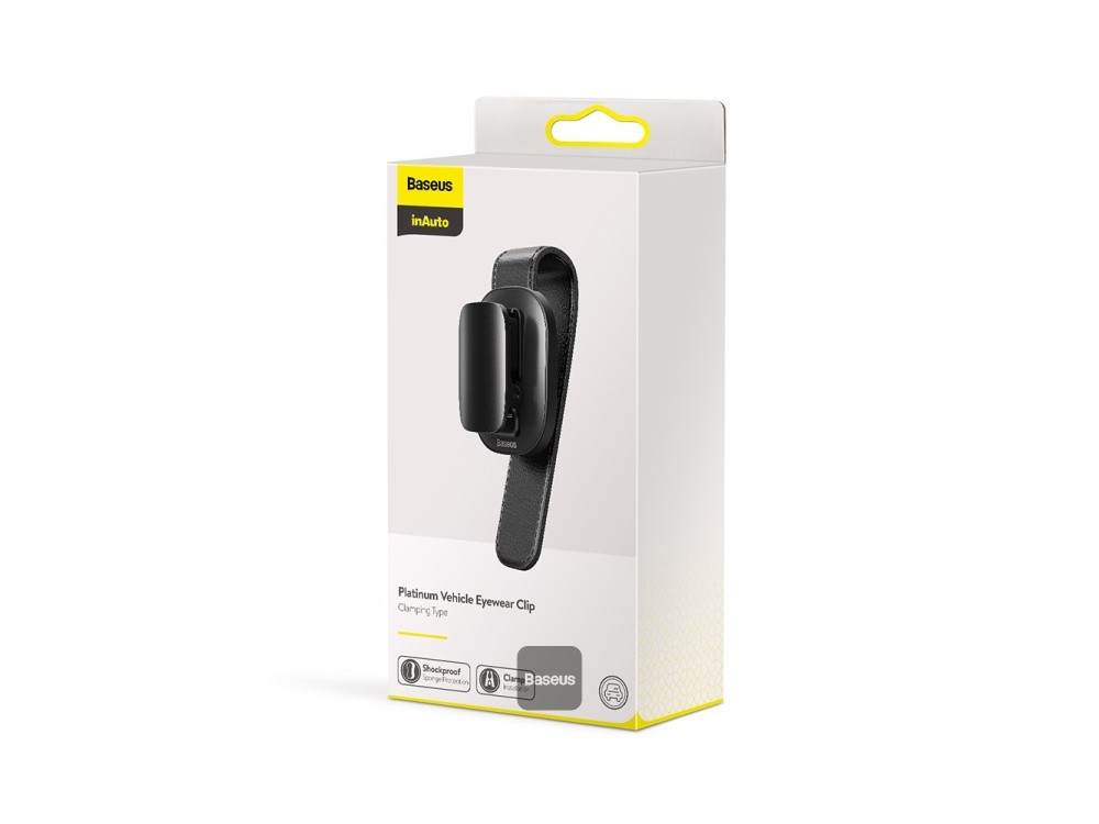 Baseus Car Glasses Holder, Black