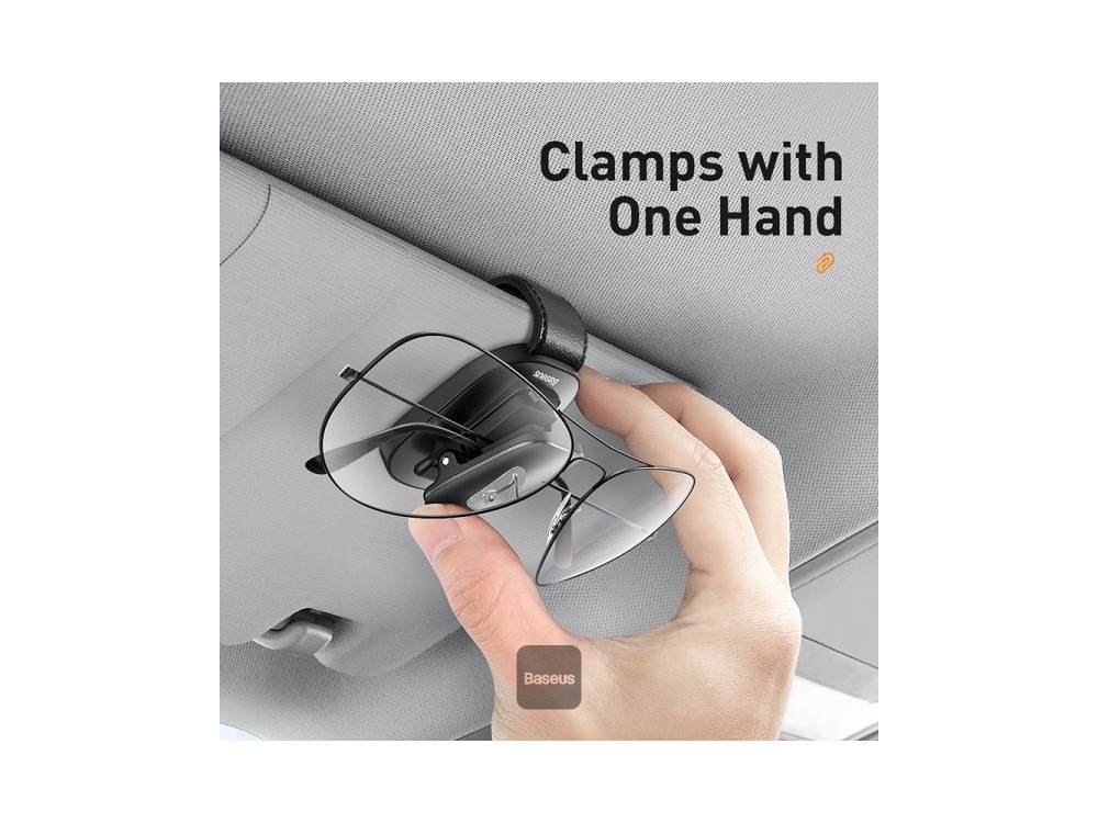 Baseus Car Glasses Holder, Black