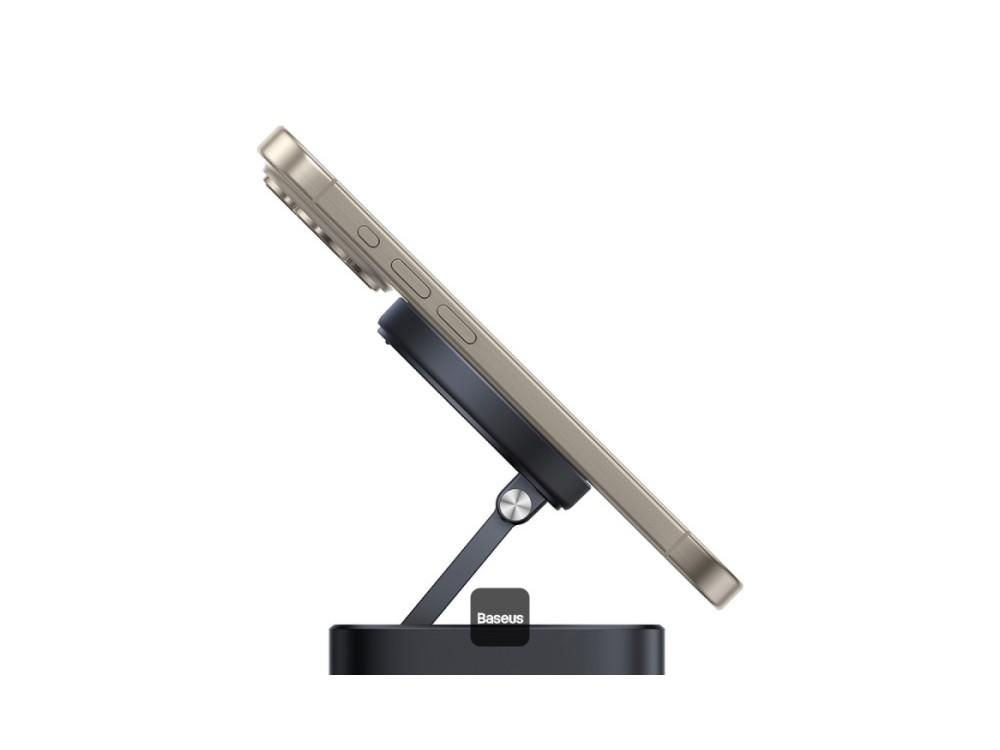 Baseus MagPro Series II 7-in-1 Qi2 15W + PD 100W Ασύρματος Μαγνητικός Φορτιστής MagSafe + Type-C Hub 4K@60Hz HDMI + USB-C 10Gbps
