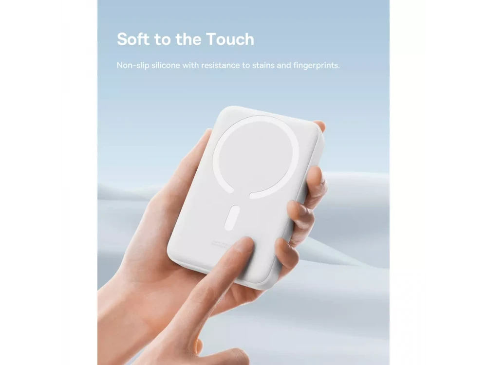 Baseus Mini Power Bank 10000mAh 30W with USB-C Port Power Delivery & Wireless Charging, Sky Blue