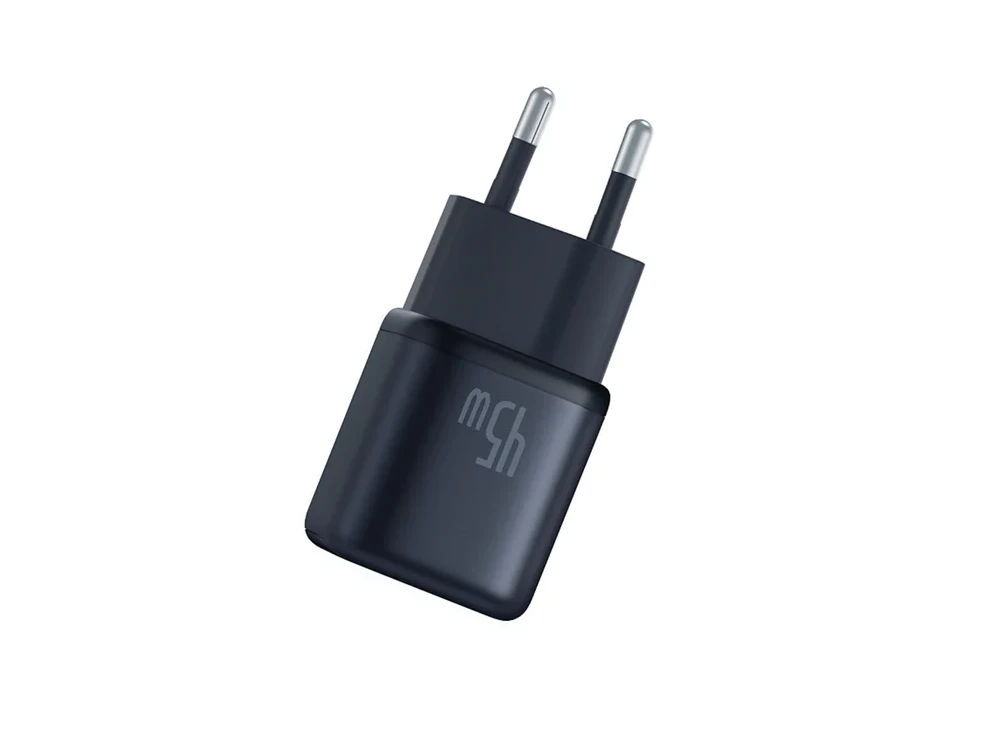 Baseus PicoGo GaN6 Pro Fast Charger, 45W Wall Charger with Power Delivery, Black