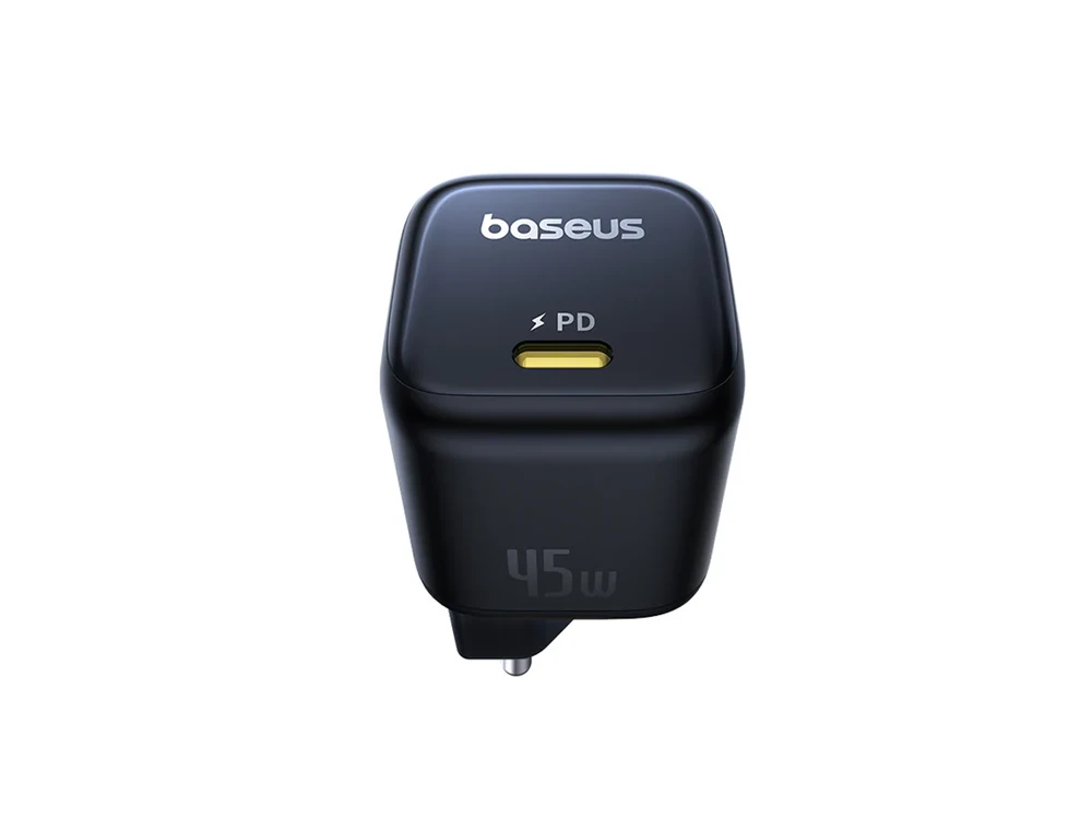 Baseus PicoGo GaN6 Pro Fast Charger, 45W Wall Charger with Power Delivery, Black