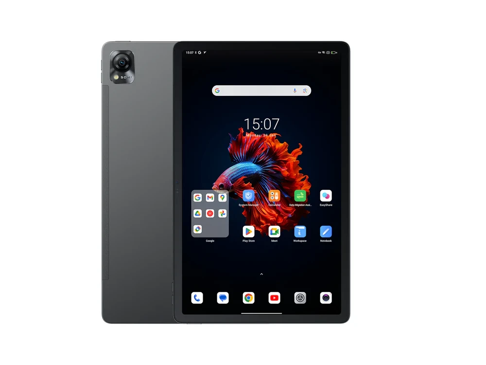 Blackview MEGA 1 11.5" Tablet 12GB+256GB LTE, 50MP, 8800mAh, 120Hz, 33W, Comes with Case, Screen Protector and Stylus Pen, Space Grey