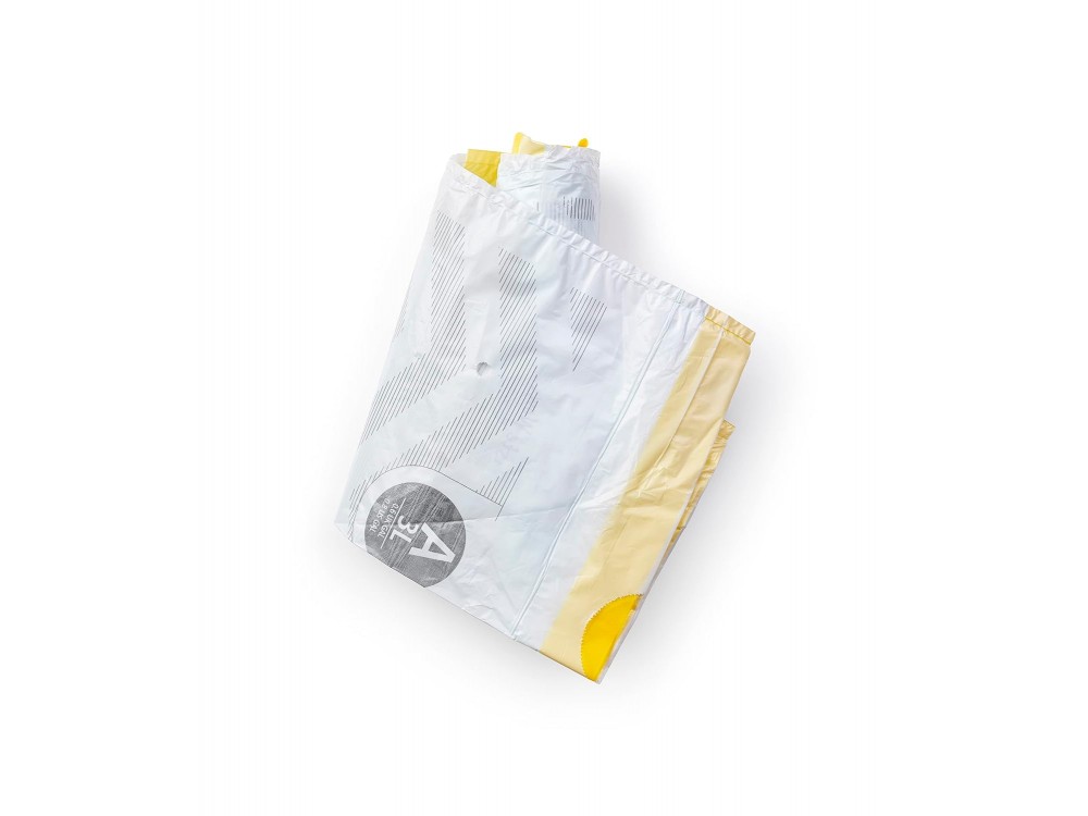 Brabantia PerfectFit Bags, Σακούλες Απορριμμάτων 3L (Μέγεθος A), 10 x 20τμχ