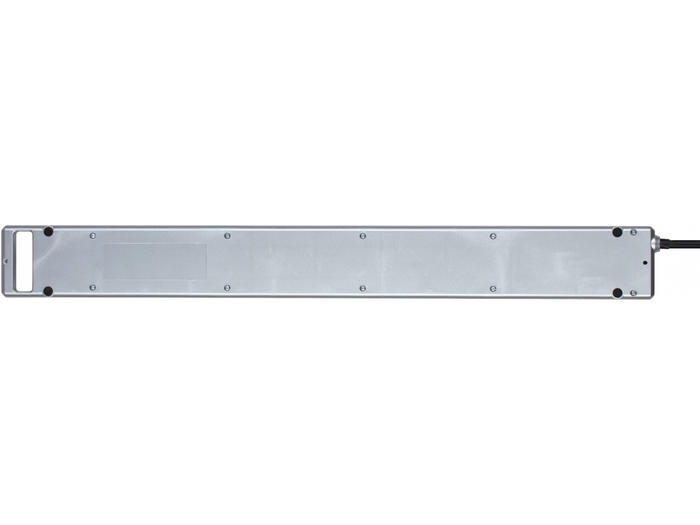 Brennenstuhl Super-Solid 8-outlet Extension Strip, Πολύπριζο & Προέκταση με διακόπτη, 13,500 A Ασφάλεια & 2.5m. Καλώδιο, Silver