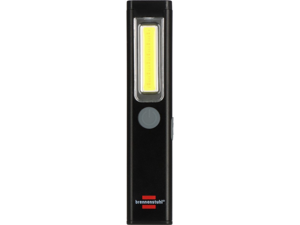 Brennenstuhl Rechargeable Torch PL 200 AC Worklight, Φακός Εργασίας Επαναφορτιζόμενος 200lm, με Clip & Μαγνήτη