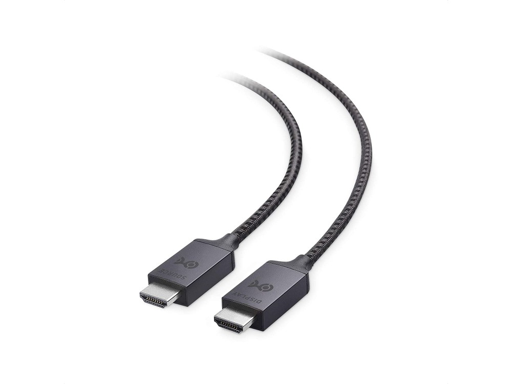Cable Matters HDMI v2.1 8Κ@60Hz, 5μ. Καλώδιο με Νάυλον Ύφανση, eARC, 48Gbps, HDR, Fiber Optic [Xbox Certified]